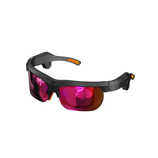 AI Sunglasses with Polarized Color Mirror Lenses Bluetooth Audio Glasses