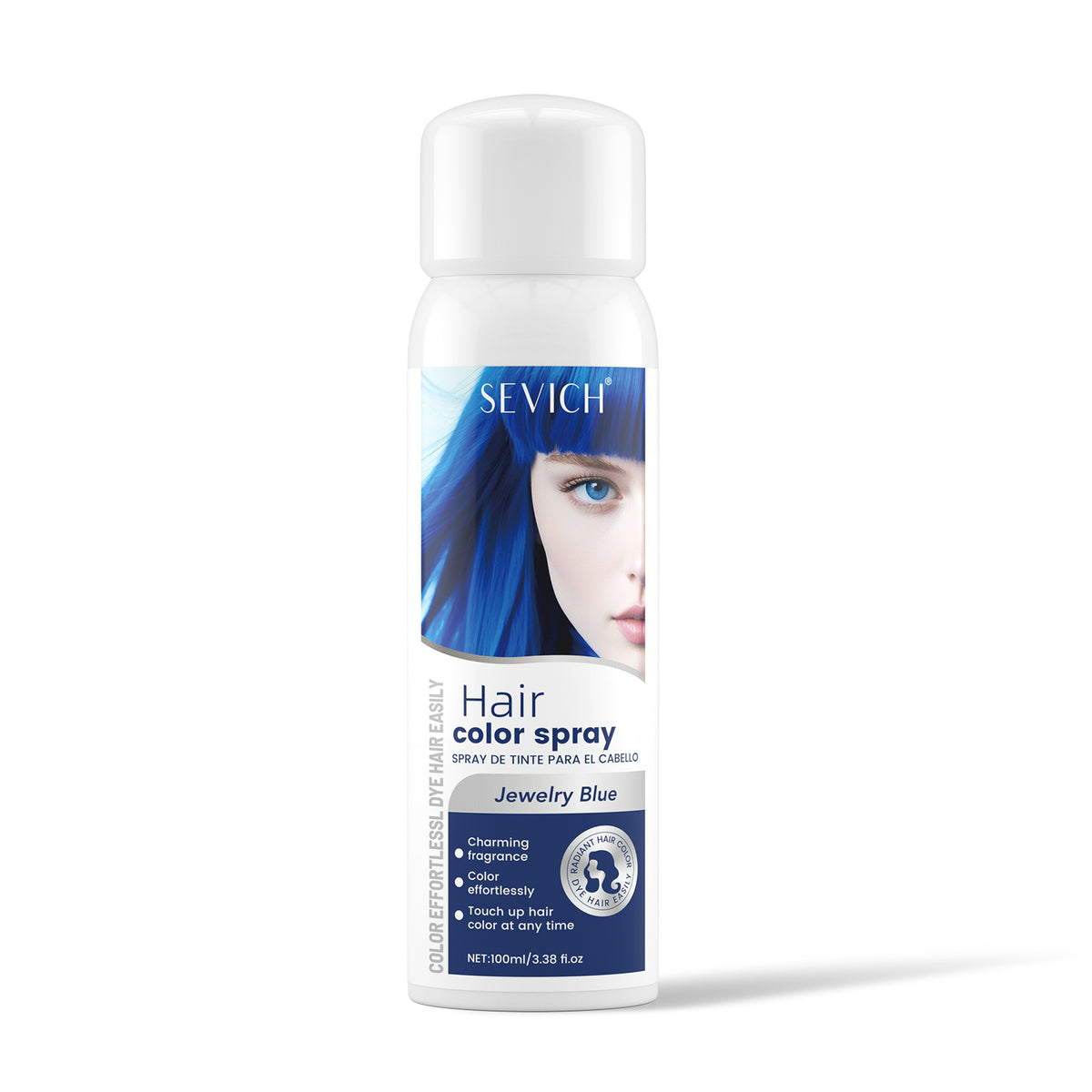 Washable Multi-colored Blonde Hair Color Spray (100ml)