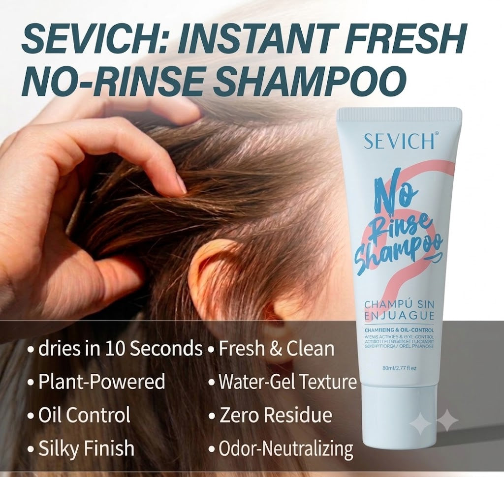 Oil-Control Dry Shampoo Gel