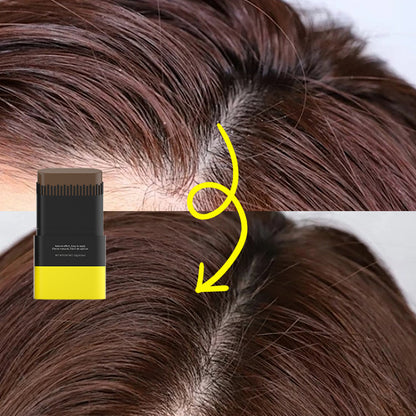 Black-brown hair dye touch-up stick