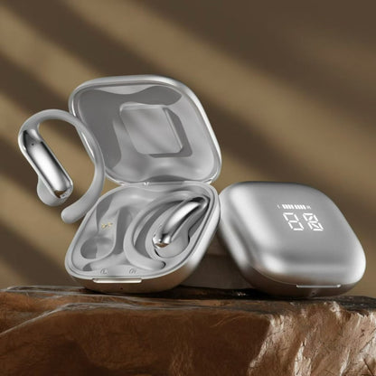 M142 OWS Open Ear Hook Bluetooth Earbuds, Digital LED Battery Display Wireless Sports Headphones