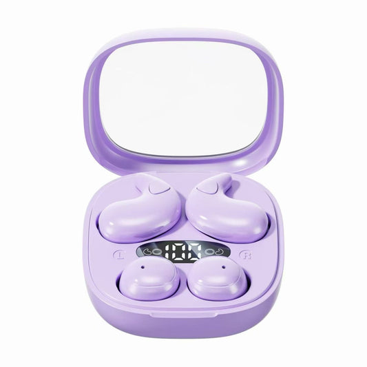 2-in-1 Dual Style TWS Earbuds Sleep Mini Earphones & Ear Clip Headphones