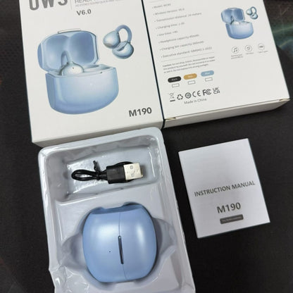 M190 Wireless Bluetooth Earbuds Smooth Matte Mini Earphones
