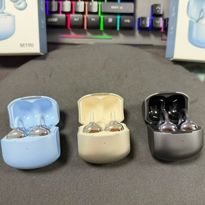 M190 Wireless Bluetooth Earbuds Smooth Matte Mini Earphones