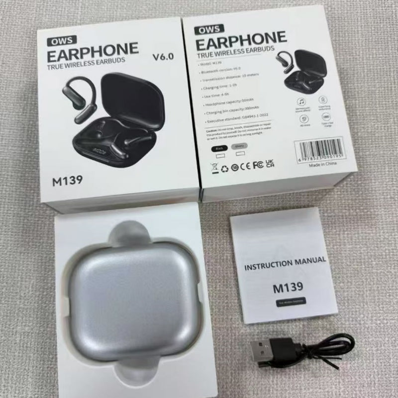 M139 OWS Open Ear Wireless Earbuds V6.0 Bluetooth Sports Headphones