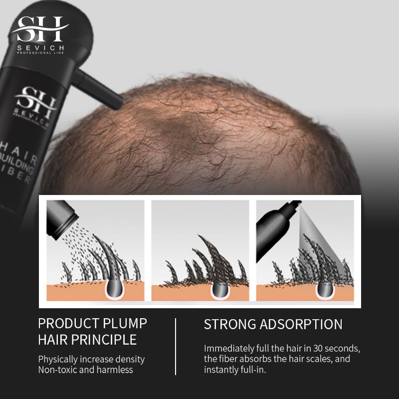 Keratin fiber spray applicator with non-slip design
