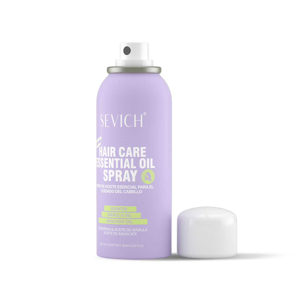 Moisturizing and smoothing hair spray for silky nourished hair