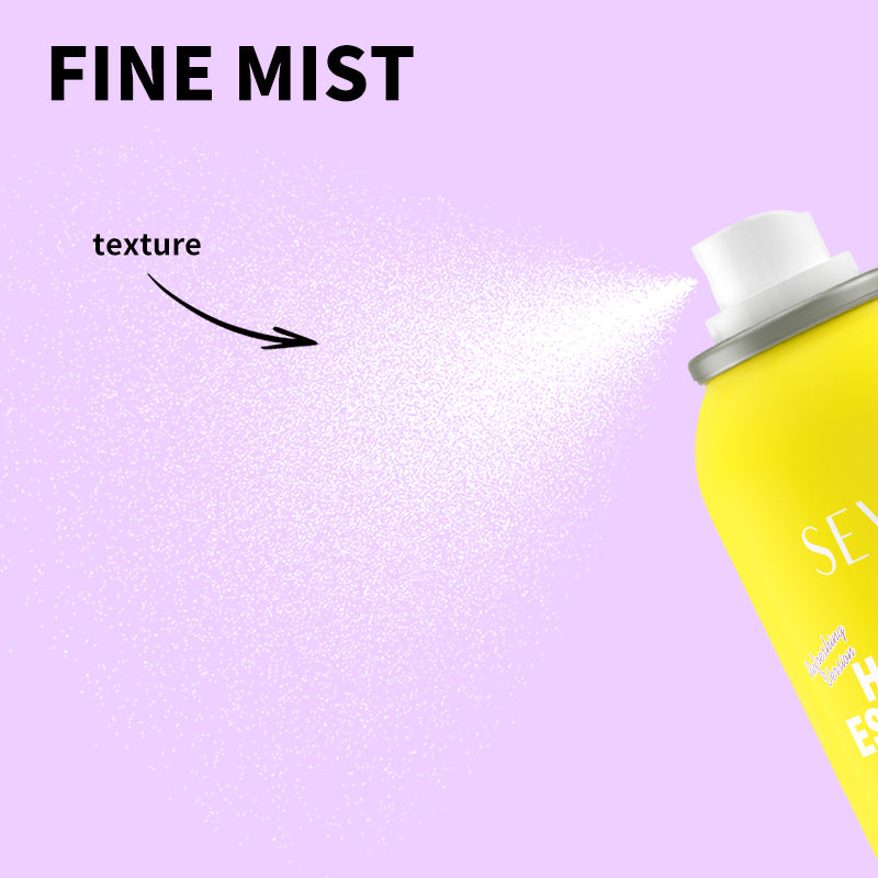 Moisturizing and smoothing hair spray for silky nourished hair