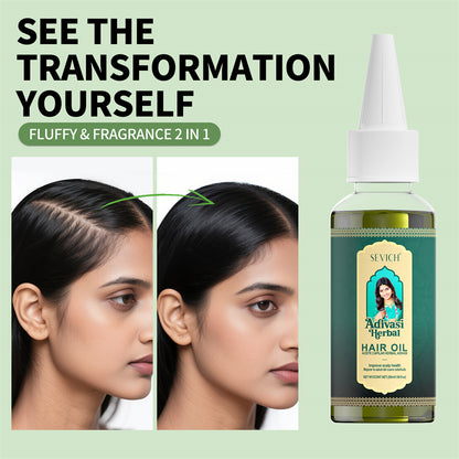 Natural Organic Adivasi Herbal Hair Oil