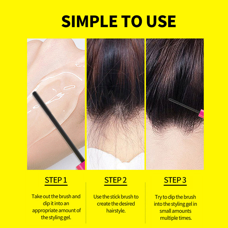 Strong-Hold Anti-Frizz Hair Wax Stick for Children