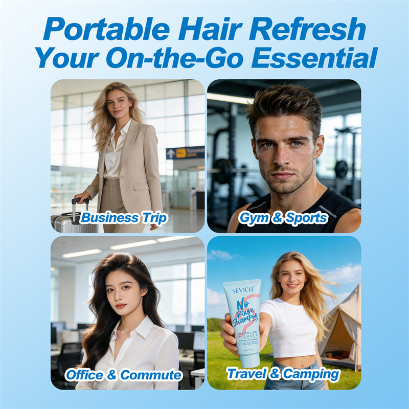 Oil-Control Dry Shampoo Gel