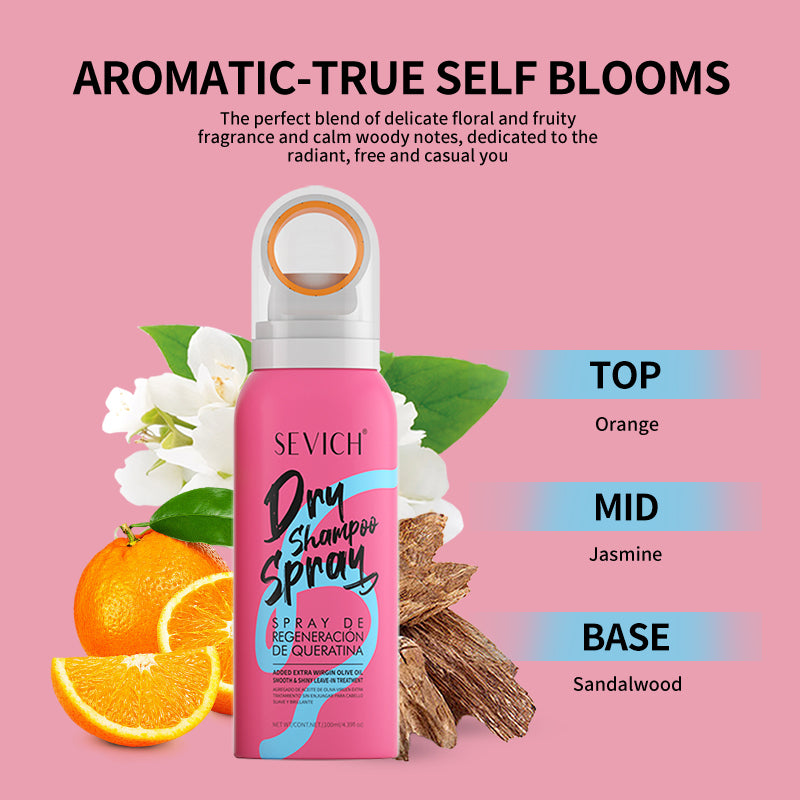 Natural Aloe Refreshing & Volumizing Dry Shampoo Spray