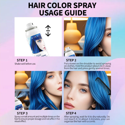 Washable Multi-colored Blonde Hair Color Spray (100ml)