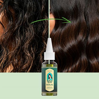 Natural Organic Adivasi Herbal Hair Oil