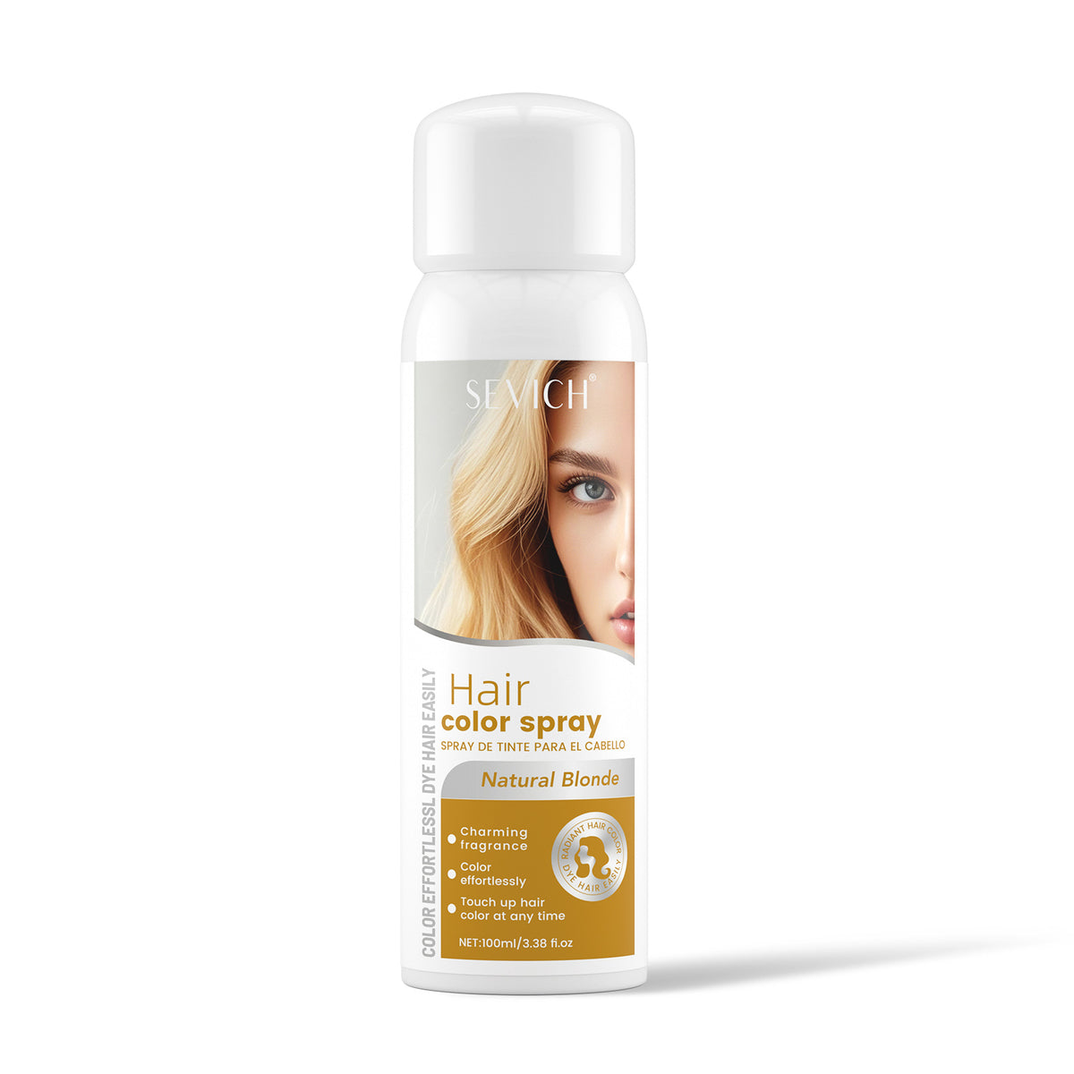 Washable Multi-colored Blonde Hair Color Spray (100ml)