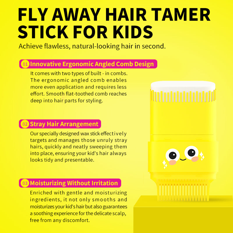 Anti-Frizz Hair Styling Wax Stick for Children