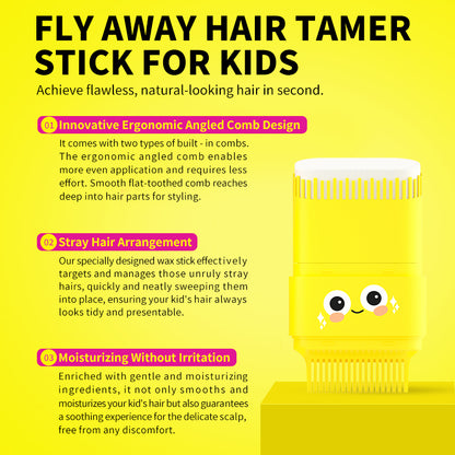Anti-Frizz Hair Styling Wax Stick for Children