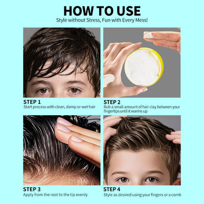 Moisturizing children's hair styling stick