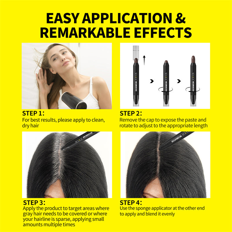 Black/Dark Brown Hair Color Touch-Up Pen