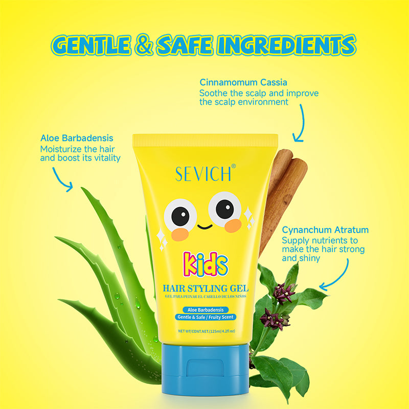 Waterproof, Long-Lasting Edge Control and Texturizing Hair Gel for Kids