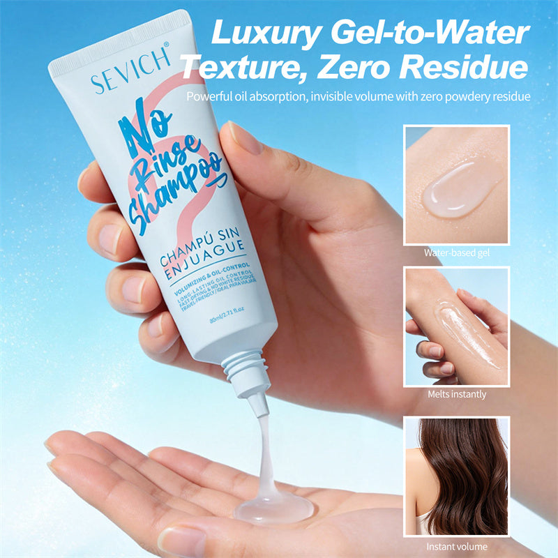 Oil-Control Dry Shampoo Gel