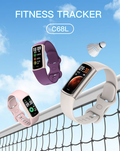 Colorful Replaceable Strap Fitness Tracker Smart Band