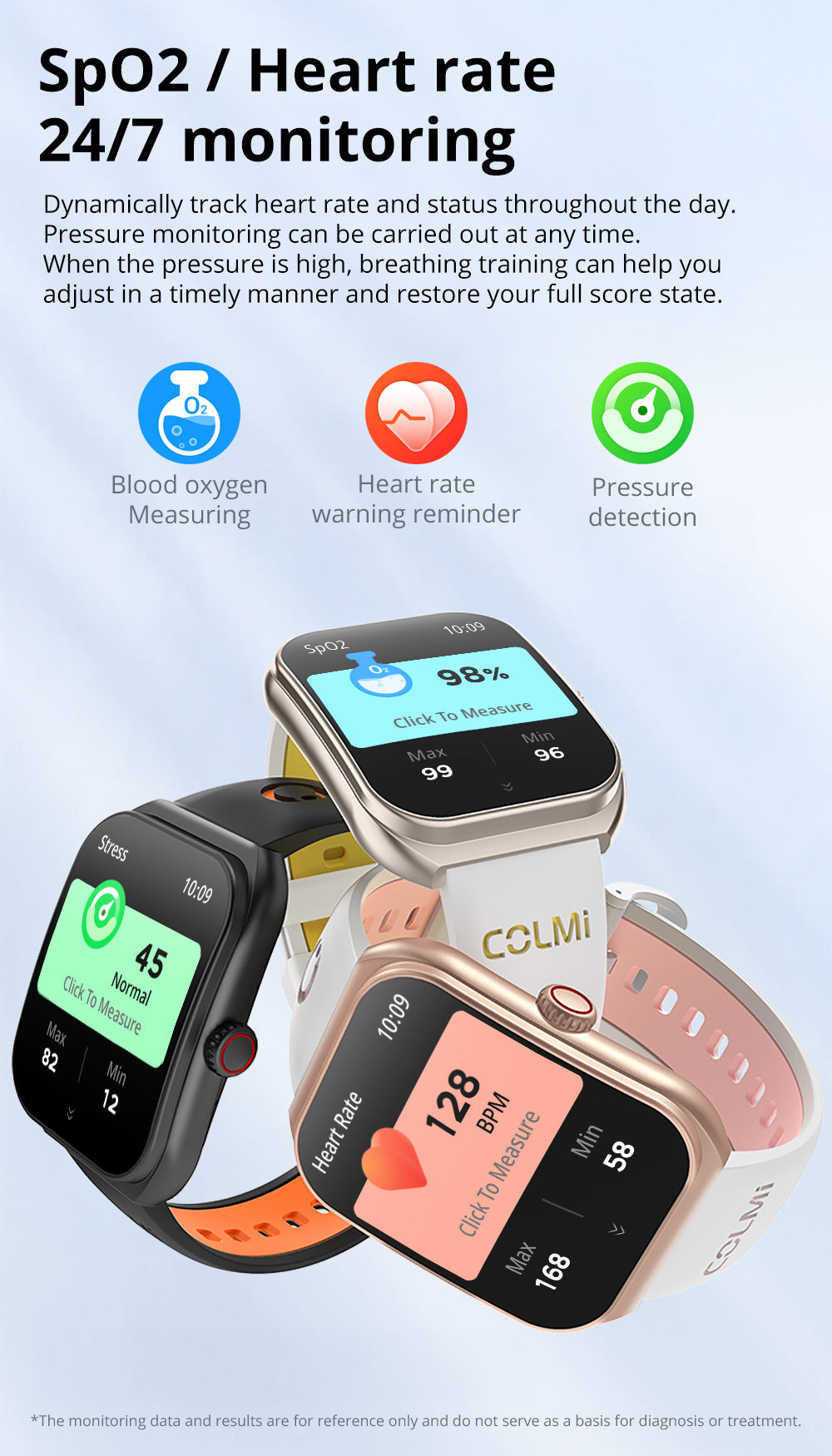 COLMI Smart Watch Fitness Tracker