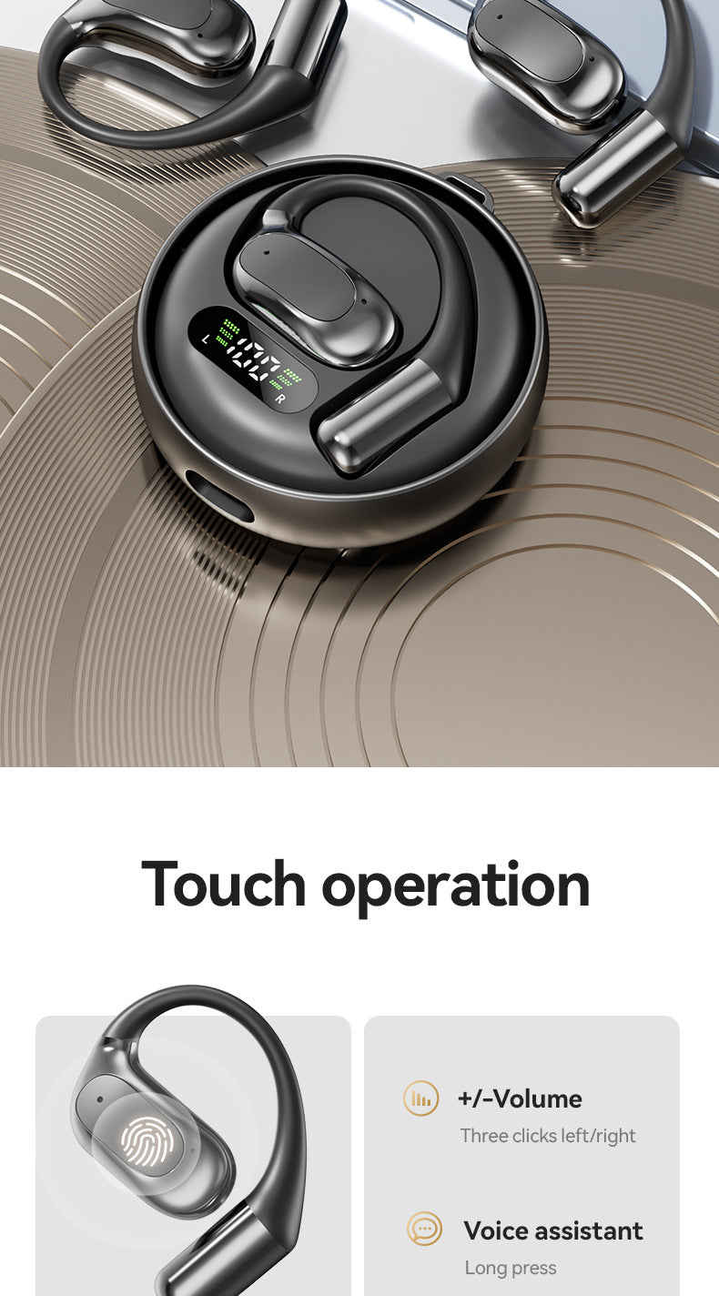 Open Ear Hook Bluetooth Earbuds | ACS 360° Panoramic HiFi Surround Sound Headset