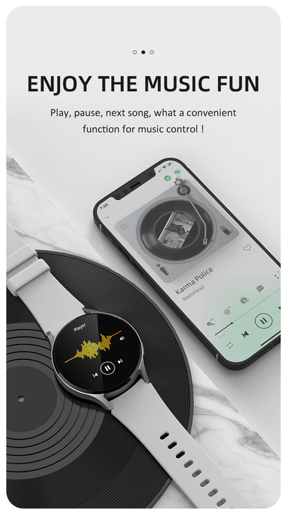 1.43‑Inch AMOLED Round Smart Watch