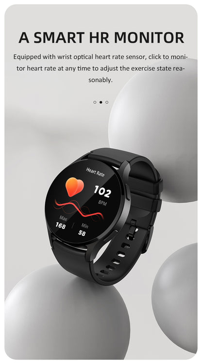 1.43‑Inch AMOLED Round Smart Watch