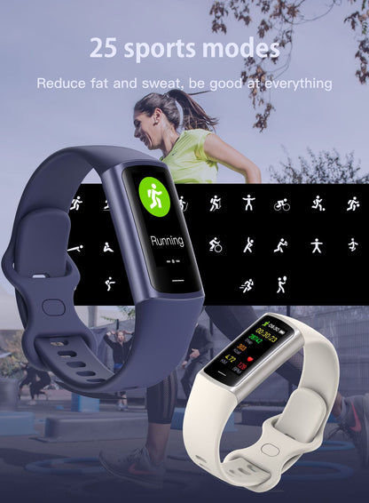Colorful Replaceable Strap Fitness Tracker Smart Band