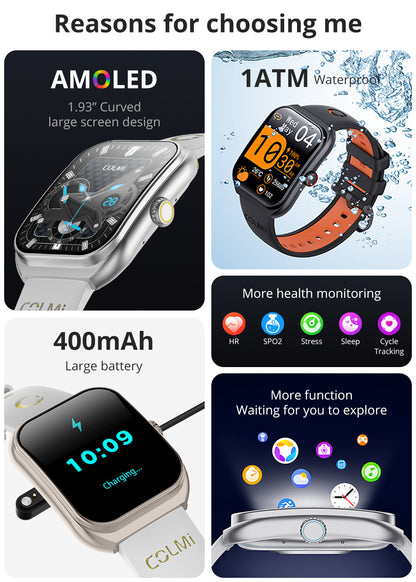 COLMI Smart Watch Fitness Tracker