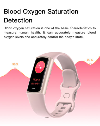 Colorful Replaceable Strap Fitness Tracker Smart Band