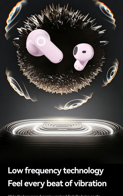 Makeup Mirror Bluetooth Earbuds | Large Sound Field Comfort Wireless Headphones