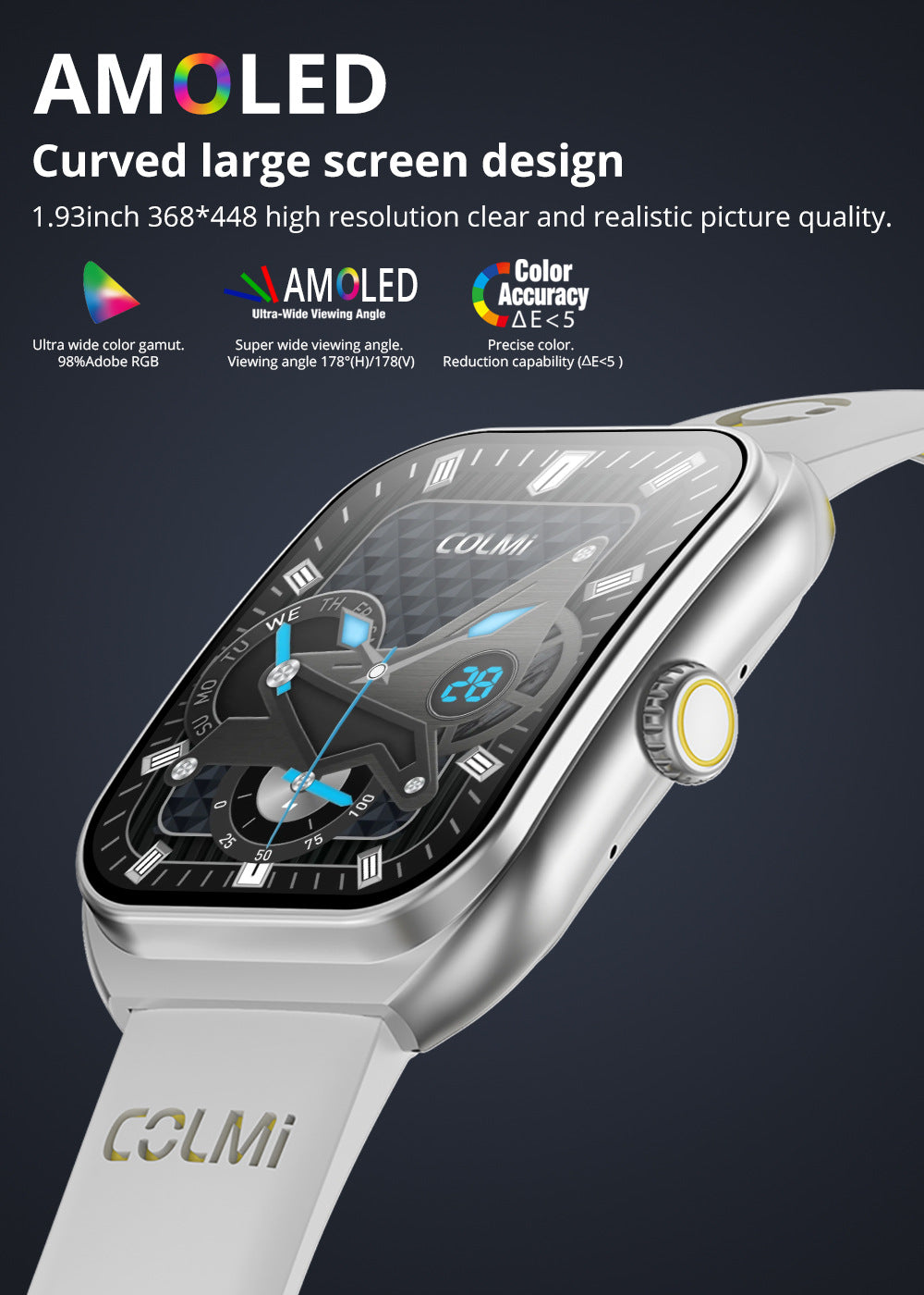 COLMI Smart Watch Fitness Tracker