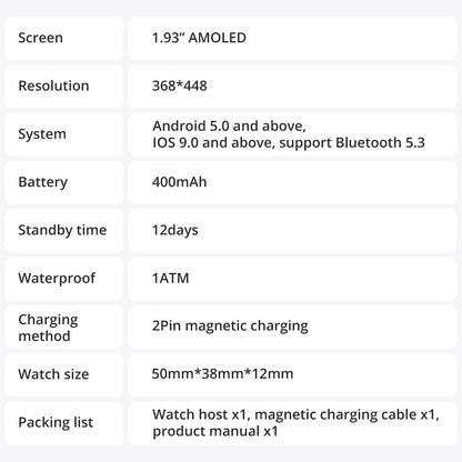 COLMI Smart Watch Fitness Tracker