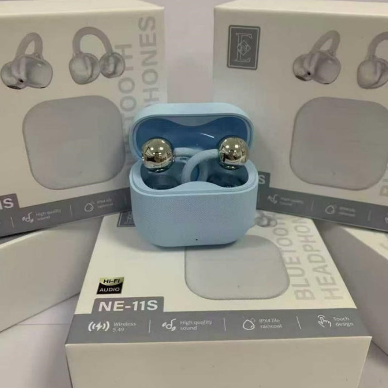 NE-7S Bluetooth 5.49 Open Ear Clip Earbuds Sports Wireless Headphones Long Battery Life