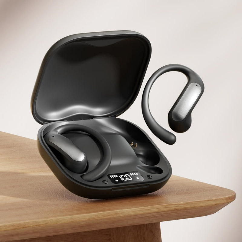 Open Ear Bluetooth Earbuds V5.4 Strong Bass 360 Spatial Surround Headphones