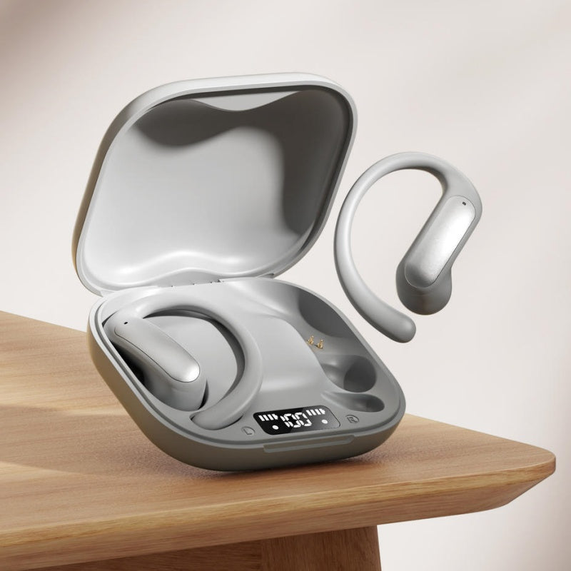 Open Ear Bluetooth Earbuds V5.4 Strong Bass 360 Spatial Surround Headphones