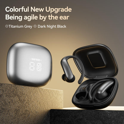 IMAX Surround Sound Open Ear Earhooks Stable Fit Sports Bluetooth Earbuds