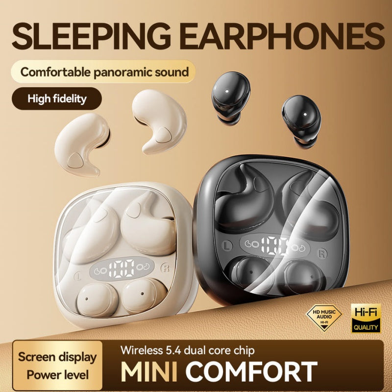 Invisible Sleep Wireless Earbuds Noise Masking Soundproof Mini Bluetooth Earphones for Sleeping Snoring