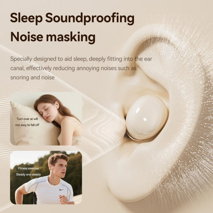 Invisible Sleep Wireless Earbuds Noise Masking Soundproof Mini Bluetooth Earphones for Sleeping Snoring