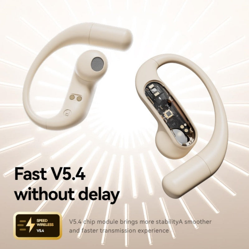 Multi-Language AI Translation Open Ear Bluetooth 5.4 Earbuds