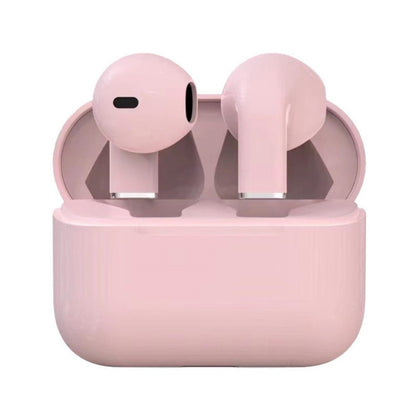 Pastel Pink TWS Bluetooth Earbuds | 25H Ultra Long Battery Stereo Headset