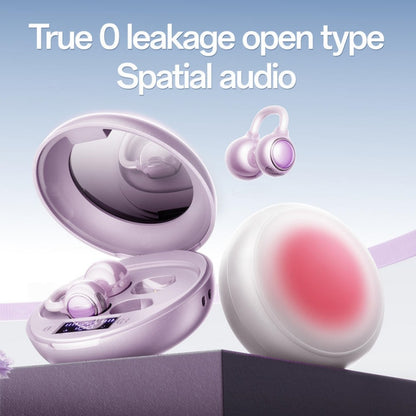 Clip-On Open Ear Earbuds | Zero Leak Spatial Audio Headset