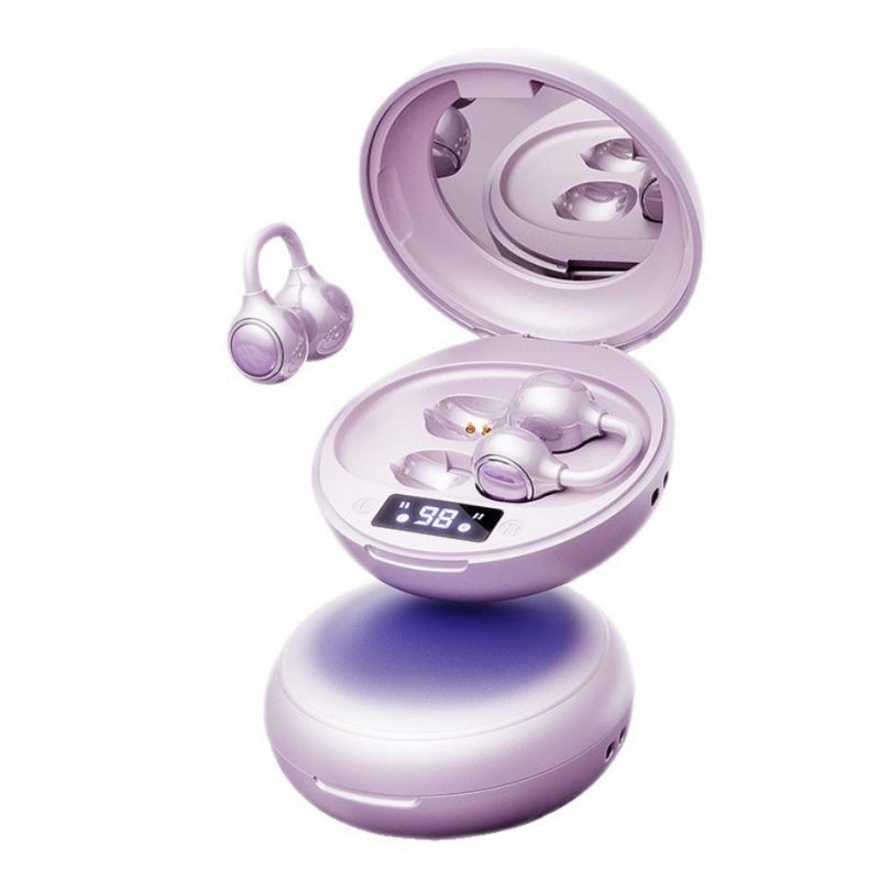 Clip-On Open Ear Earbuds | Zero Leak Spatial Audio Headset