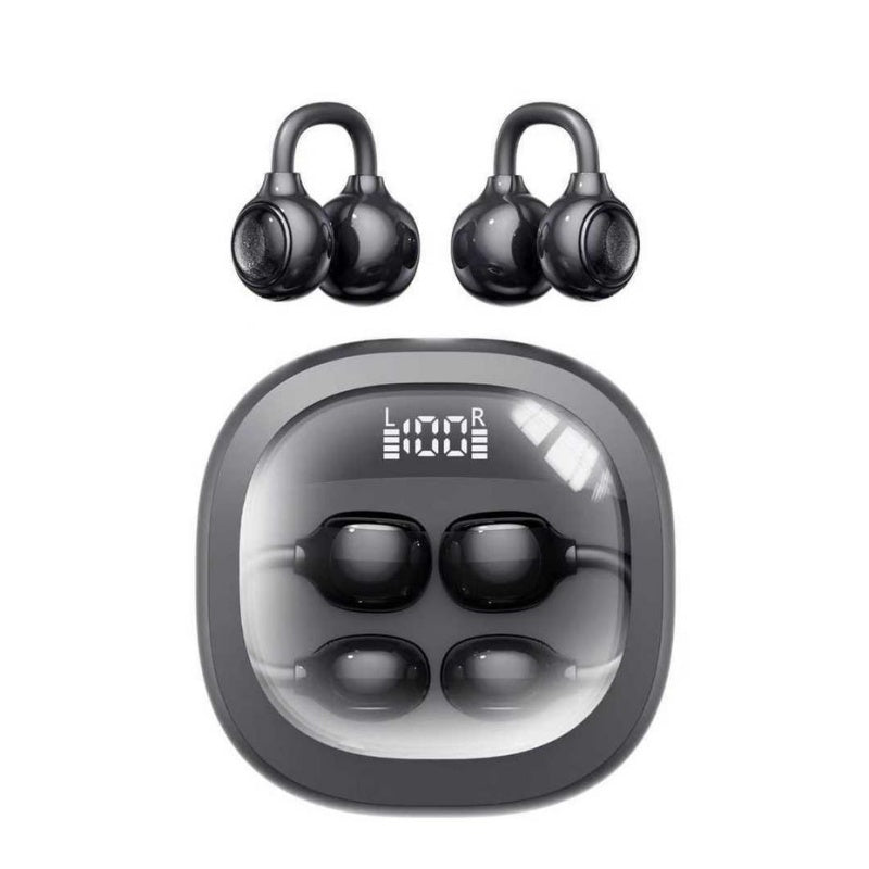 Clip-On Open Ear Earbuds | Zero Leak Spatial Audio Headset