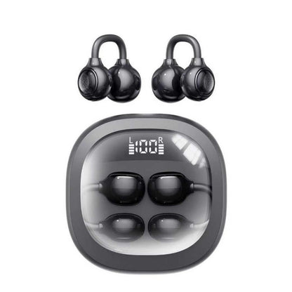 Clip-On Open Ear Earbuds | Zero Leak Spatial Audio Headset
