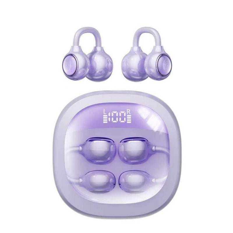 Clip-On Open Ear Earbuds | Zero Leak Spatial Audio Headset