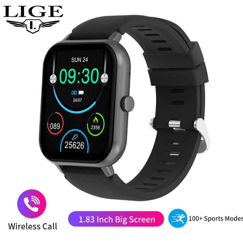 Smart Watch Women Full Touch Screen Fitness Tracker Sports Smartwatch For Android iOS